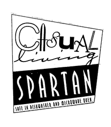 CASUAL LIVING SPARTAN SAFE IN DISHWASHER AND MICROWAVE OVEN. logo