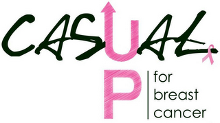 CASUAL UP FOR BREAST CANCER logo