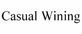 CASUAL WINING logo