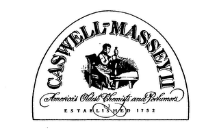 CASWELL-MASSEY II AMERICA'S OLDEST CHEMISTS AND PERFUMERS ESTABLISHED 1752 logo