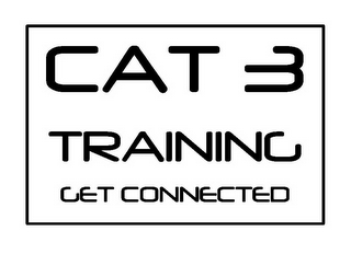 CAT 3 TRAINING GET CONNECTED logo