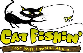 CAT FISHIN' TOYS WITH LASTING ALLURE logo