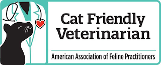 CAT FRIENDLY VETERINARIAN AMERICAN ASSOCIATION OF FELINE PRACTITIONERS logo