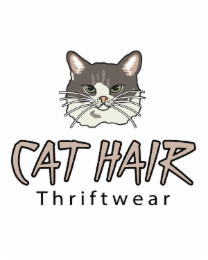 CAT HAIR THRIFTWEAR logo