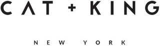 CAT + KING NEW YORK logo