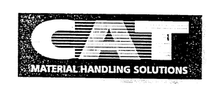 CAT MATERIAL HANDLING SOLUTIONS logo