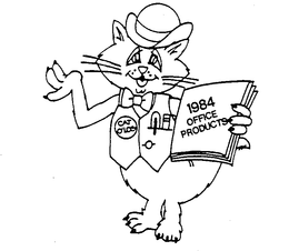 CAT O'LOG 1984 OFFICE PRODUCTS logo