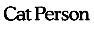 CAT PERSON logo