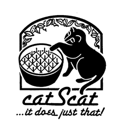 CAT SCAT ...IT DOES JUST THAT! logo