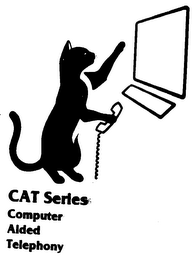 CAT SERIES COMPUTER AIDED TELEPHONY logo