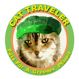 CAT TRAVELER PETS FOR A GREENER PLANET logo