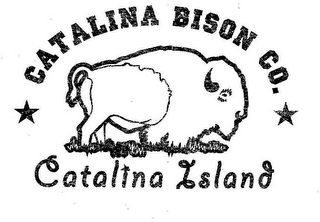 CATALINA BISON CO. CATALINA ISLAND logo