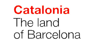 CATALONIA THE LAND OF BARCELONA logo