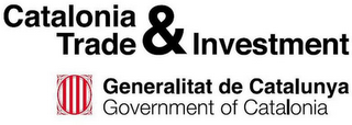 CATALONIA TRADE & INVESTMENT GENERALITAT DE CATALUNYA  GOVERNMENT OF CATALONIA logo