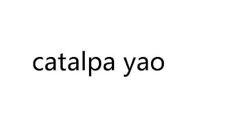 CATALPA YAO logo