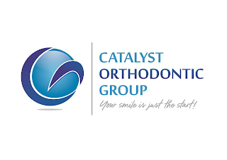 CATALYST ORTHODONTIC GROUP YOUR SMILE IS JUST THE START! logo