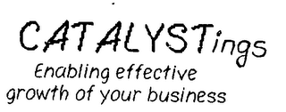CATALYSTINGS ENABLING EFFECTIVE GROWTH OF YOUR BUSINESS logo