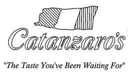 CATANZARO'S "THE TASTE YOU'VE BEEN WAITING FOR" logo