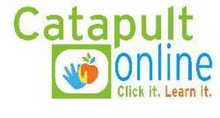 CATAPULT ONLINE CLICK IT. LEARN IT. logo