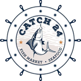 CATCH 24 FISH MARKET SEAFOOD logo