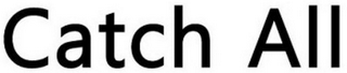 CATCH ALL logo
