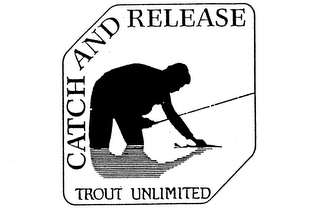 CATCH AND RELEASE TROUT UNLIMITED logo