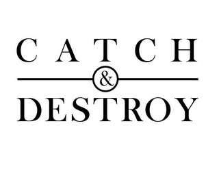 CATCH & DESTROY logo