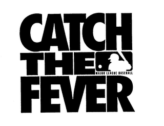 CATCH THE FEVER MAJOR LEAGUE BASEBALL logo
