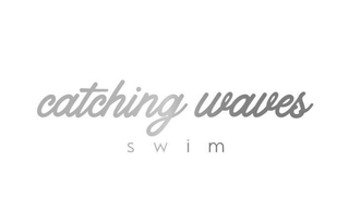 CATCHING WAVES S W I M logo