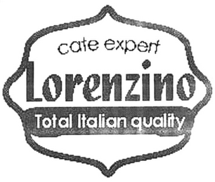CATE EXPERT LORENZINO TOTAL ITALIAN QUALITY logo