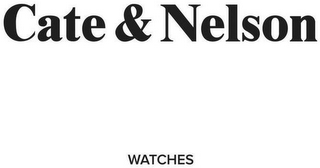 CATE & NELSON WATCHES logo