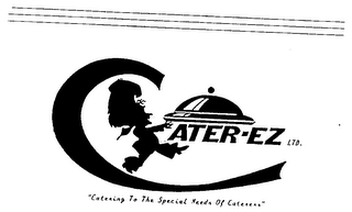 CATER-EZ "CATERING TO THE SPECIAL NEEDS OF CATERERS" logo