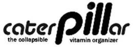 CATERPILLAR THE COLLAPSIBLE VITAMIN ORGANIZER logo