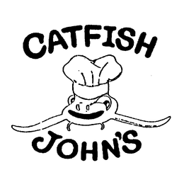 CATFISH JOHN'S logo