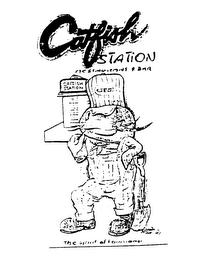 CATFISH STATION RESTAURANT & BAR THE SPIRIT OF LOUISIANA logo
