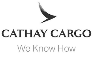 CATHAY CARGO WE KNOW HOW logo