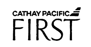 CATHAY PACIFIC FIRST logo