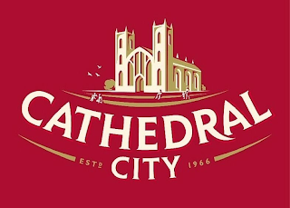 CATHEDRAL CITY ESTD 1966 logo