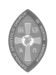 CATHOLIC APOSTOLIC CHURCH IN NORTH AMERICA CACINA IX XP 1949 logo