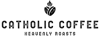 CATHOLIC COFFEE HEAVENLY ROASTS logo