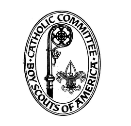 CATHOLIC COMMITTEE BOY SCOUTS OF AMERICA logo