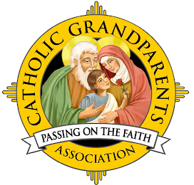 CATHOLIC GRANDPARENTS ASSOCIATION PASSING ON THE FAITH logo