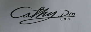 CATHY DIN U.S.A. logo