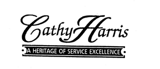 CATHY HARRIS A HERITAGE OF SERVICE EXCELLENCE logo