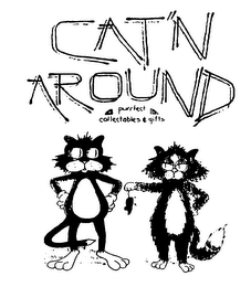 CAT'N AROUND PURRFECT COLLECTABLES & GIFTS logo