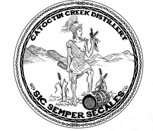CATOCTIN CREEK DISTILLERY SIC SEMPER SECALES logo