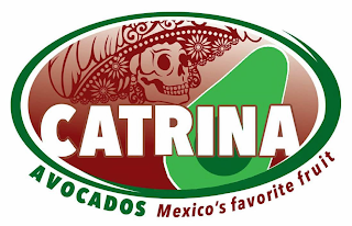 CATRINA AVOCADOS MEXICO'S FAVORITE FRUIT logo