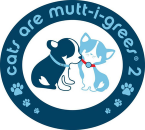 CATS ARE MUTT-I-GREES 2 logo