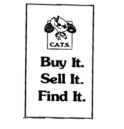 C.A.T.S. BUY IT. SELL IT. FIND IT. logo