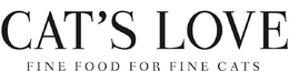 CAT'S LOVE FINE FOOD FOR FINE CATS logo